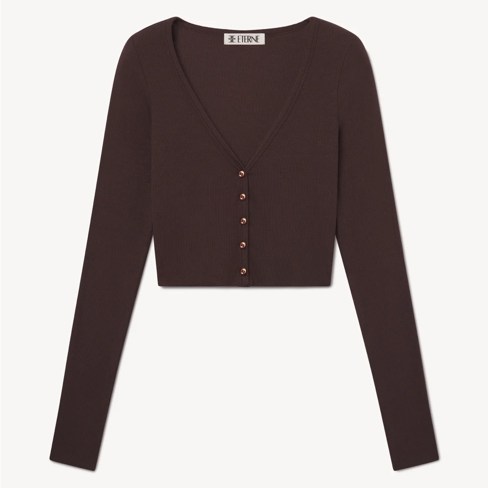ÉTERNE Cropped Cardigan NWT